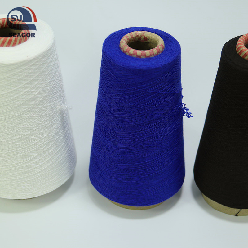 colored Elastic spandex covered yarn for knitting Buy spandex yarn
