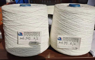 100% Polyester Yarns 5s/2 5s/3 for carpet
