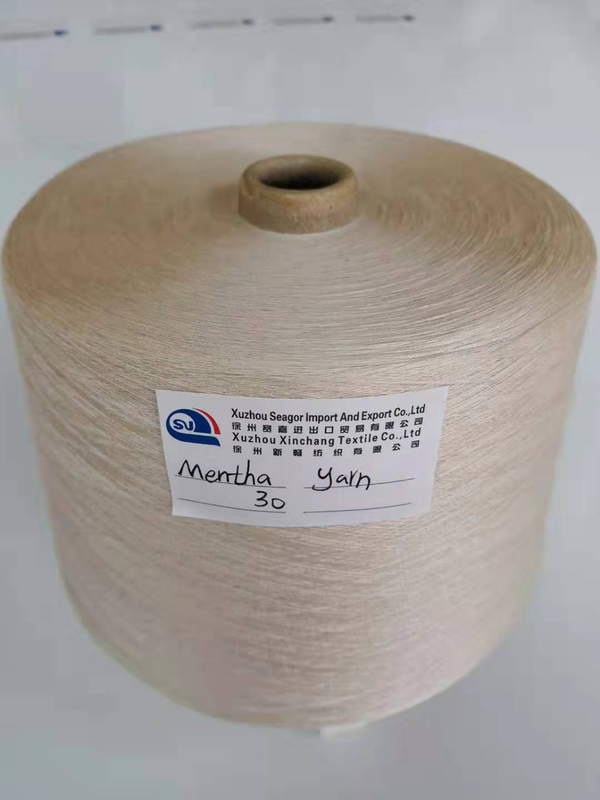 Mentha fiber yarn field mint yarn peppermint yarn mint yarn for weaving and knitting 